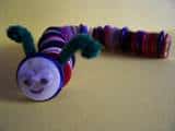Button Caterpillar Craft